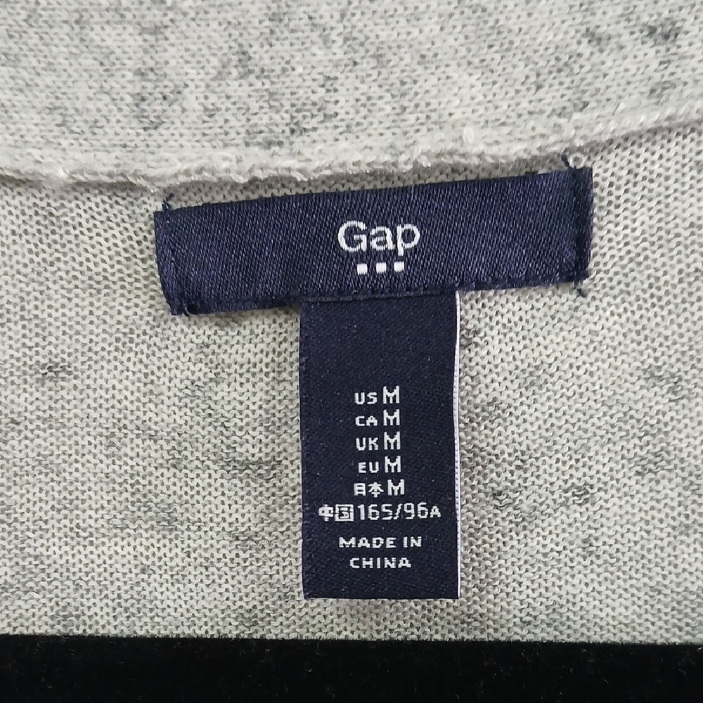 GAP Heather Gray Women's Open Cardigan - Picture 2 of 5